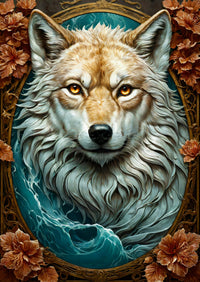 1000 piece puzzle - The Wolf