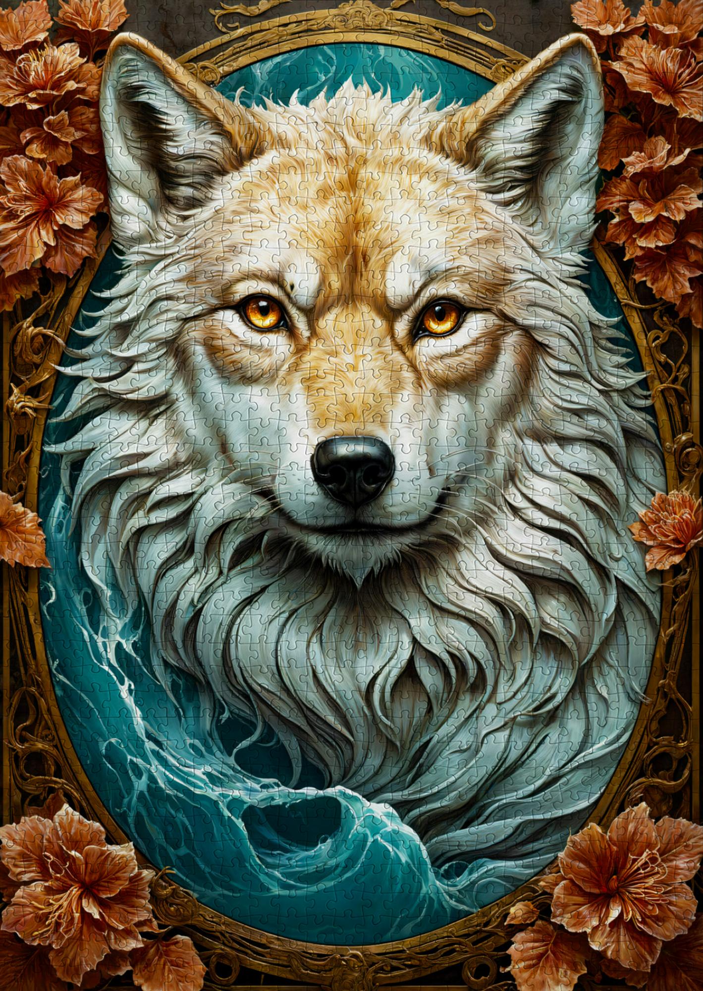 1000 piece puzzle - The Wolf