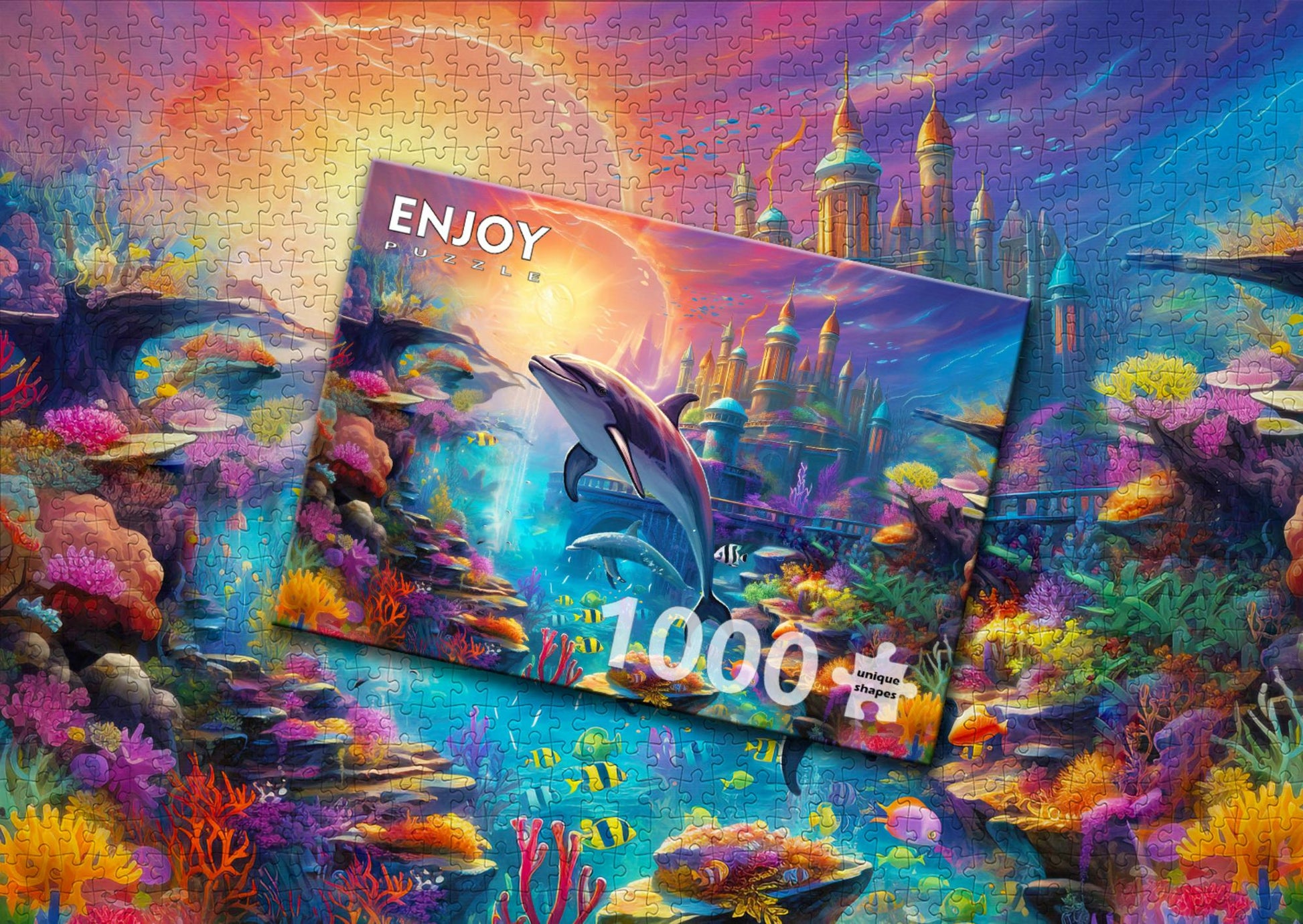 1000 piece puzzle - Atlantis