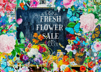 1000 piece puzzle - Flower Sale