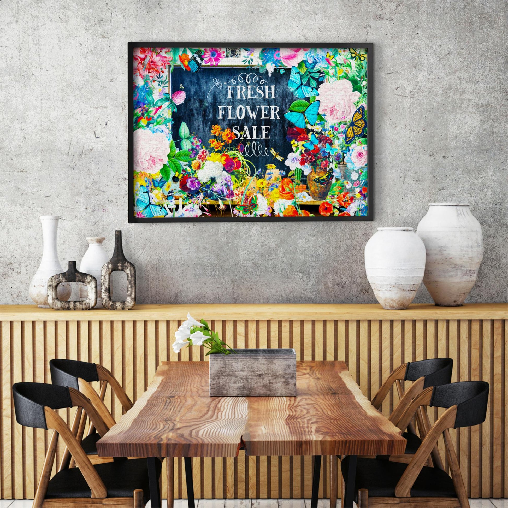 1000 piece puzzle - Flower Sale