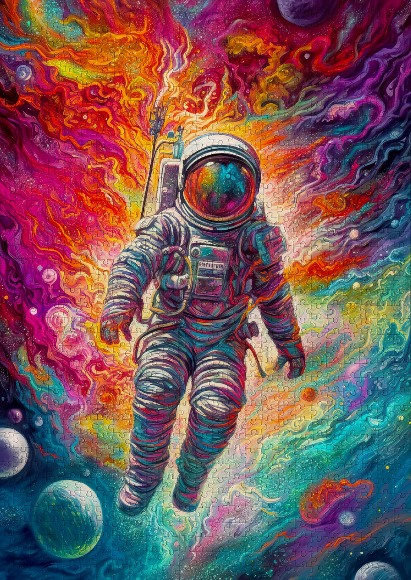 1000 piece puzzle - Zero Gravity