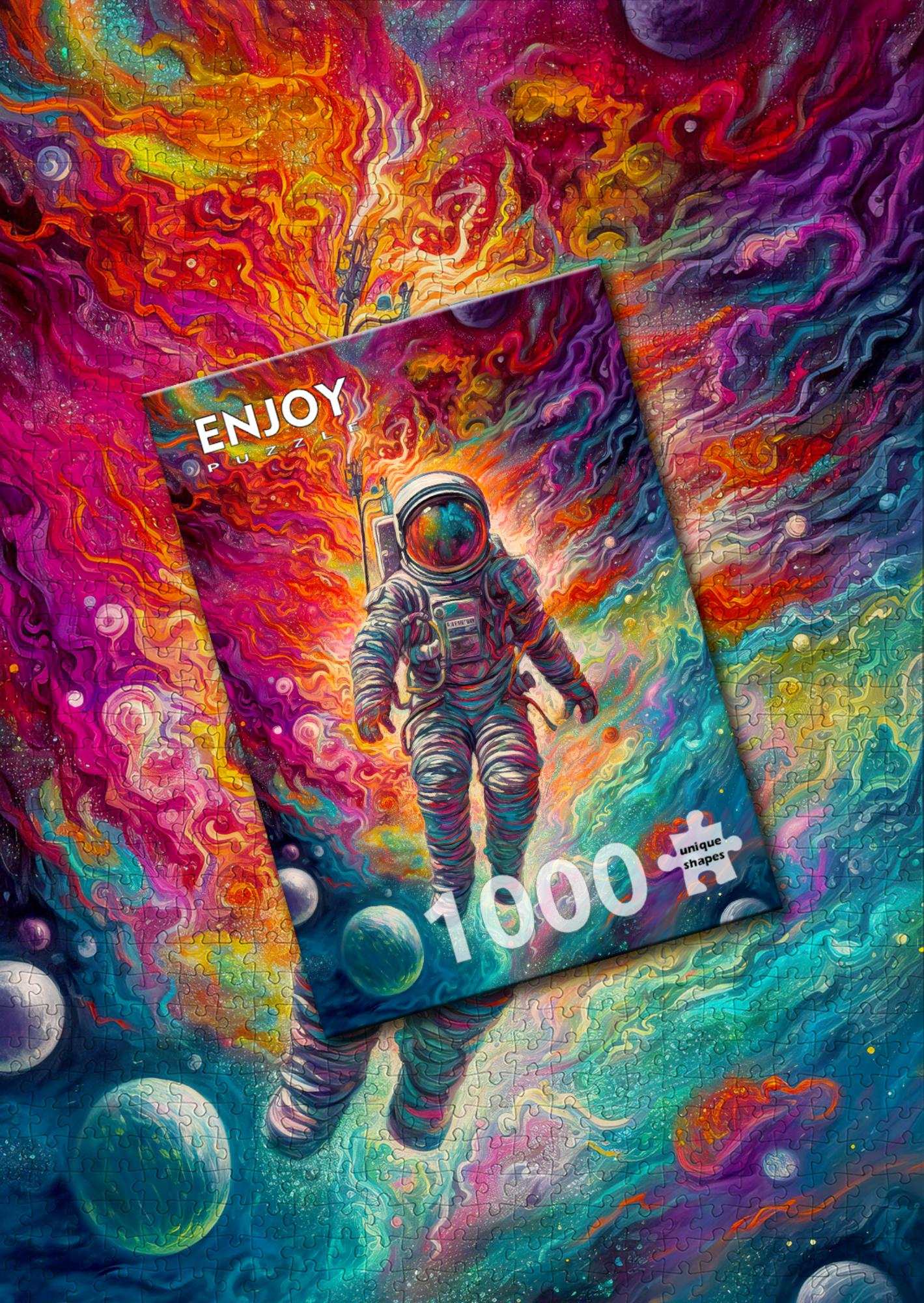 1000 piece puzzle - Zero Gravity