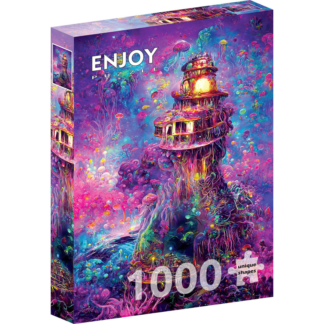 Puzzle 1000 pezzi - Underwater Lighthouse