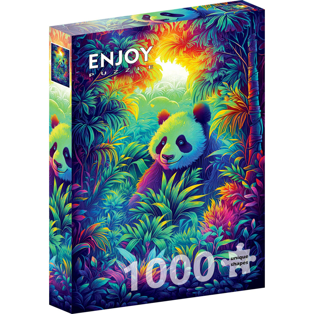 1000 piece puzzle - Panda Corner