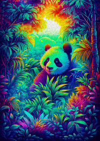 1000 piece puzzle - Panda Corner