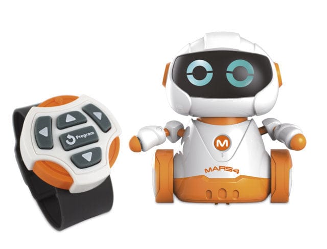 Toys Radiocom - Mars 4 , Robot Radiocomandato cm.10