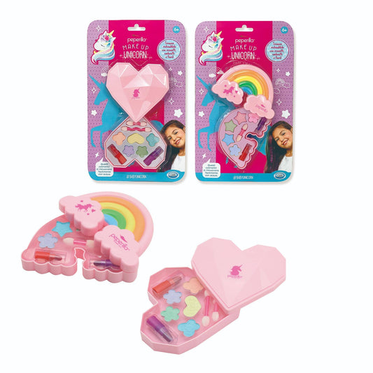 Toys Peperilla - Make Up Unicorns bag with eyeshadows, blushers, lipsticks and applicators
