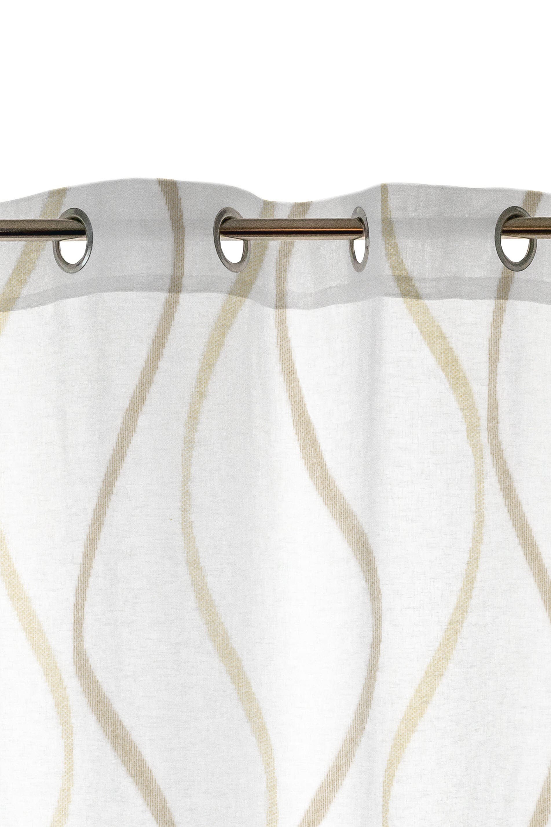 Bricocenter BEIGE FILTER CURTAIN 140X280 CM WITH EYELETS