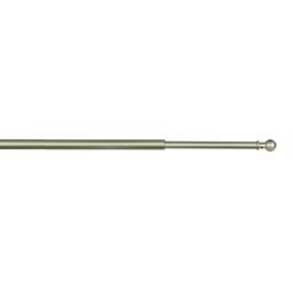 OSLO CURTAIN ROD EXTENSIBLE SCREW 50/80 NICKEL