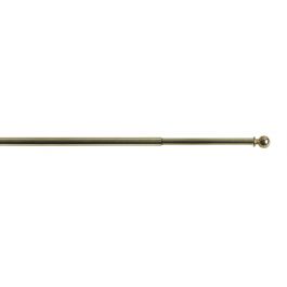 OSLO CURTAIN ROD WITH 30/50 GOLD EXTENSIBLE SCREW