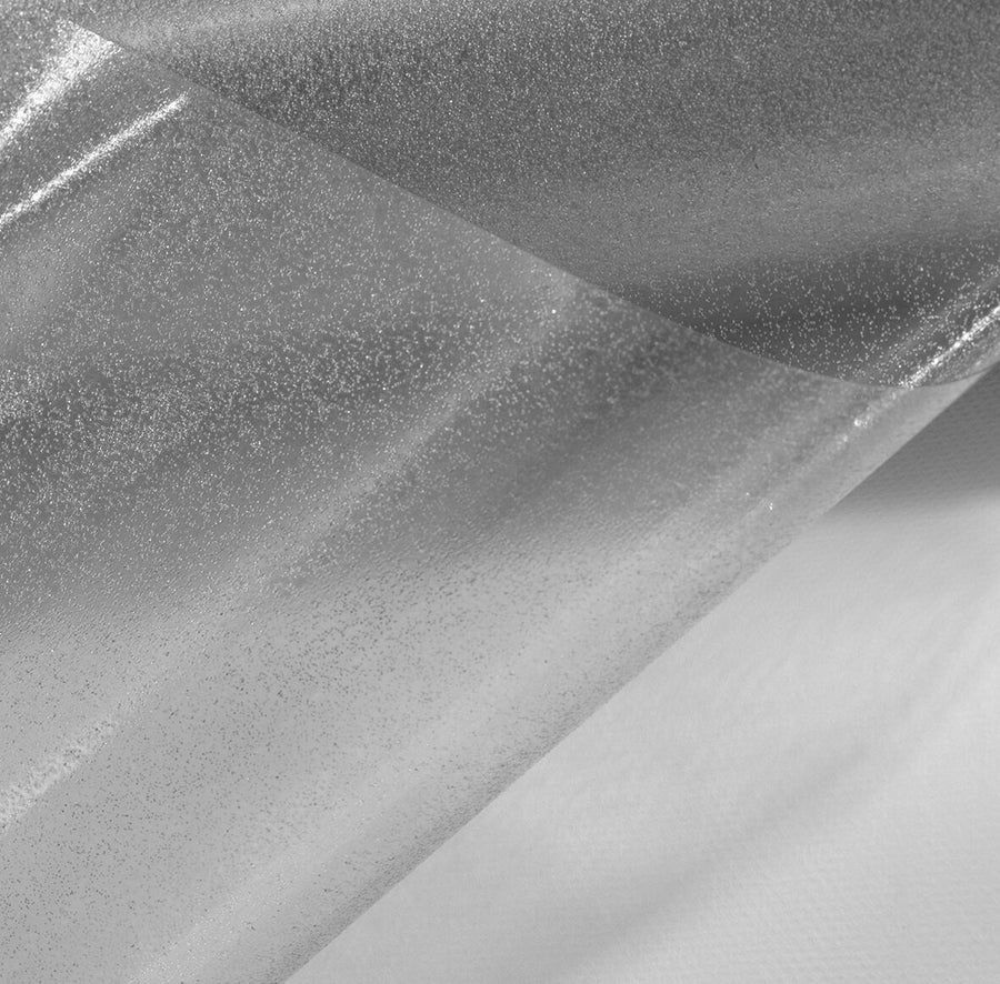 *Glitter-printed crystal tablecloth, 140 cm wide