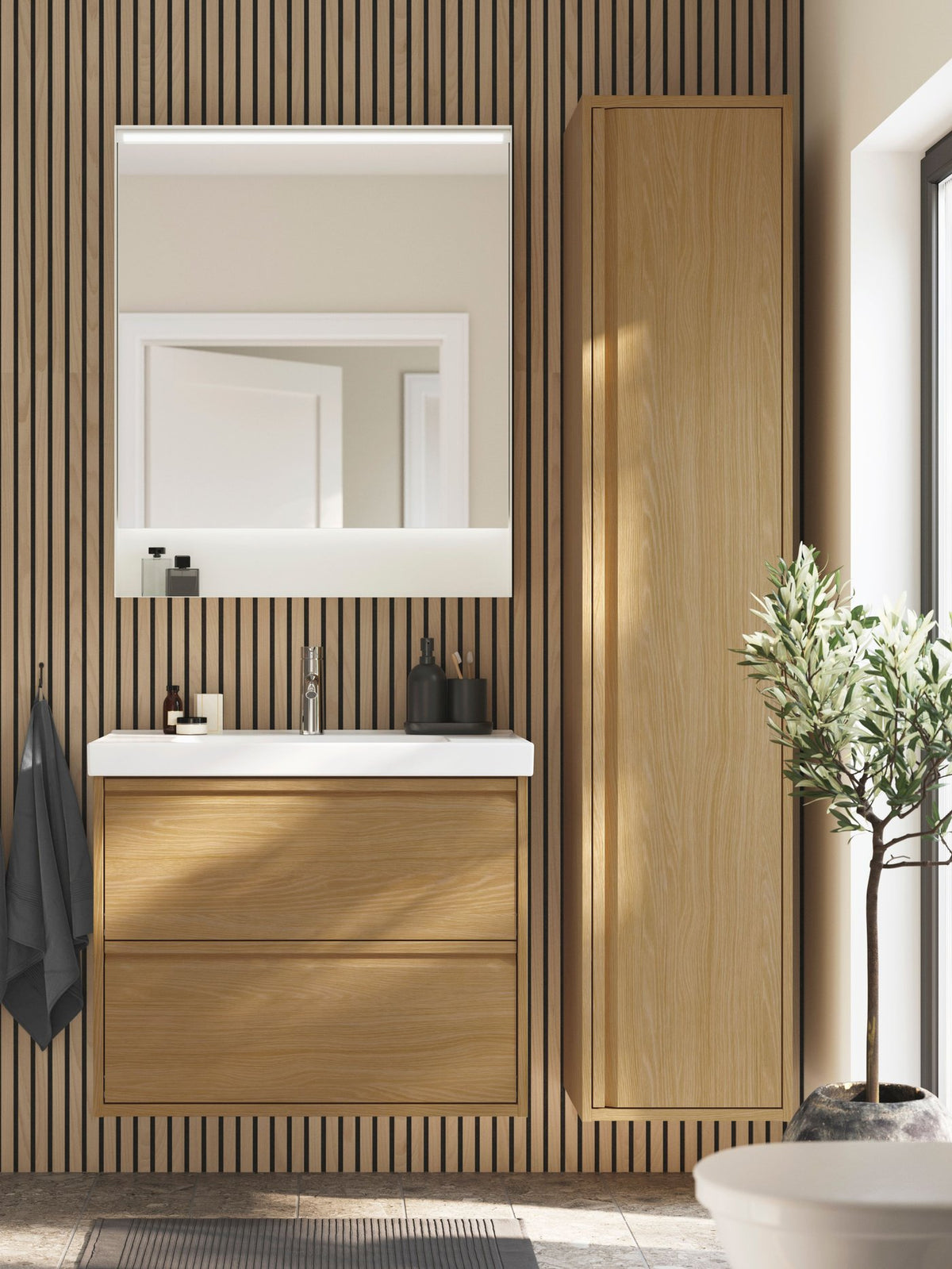 Ideas for a Scandinavian style bathroom