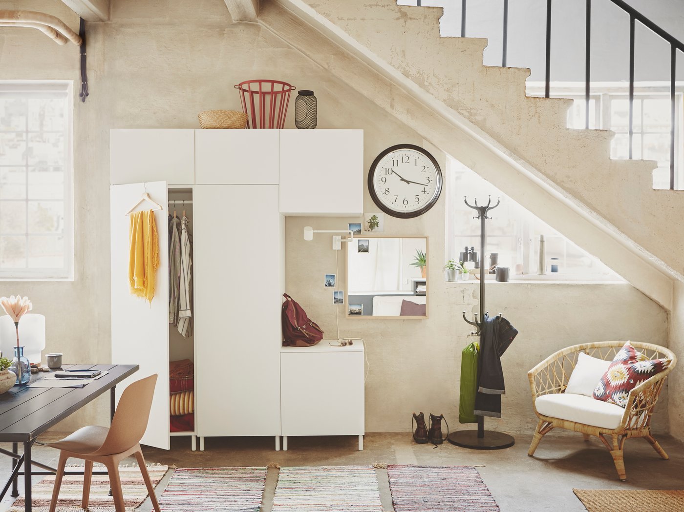 Awkward no more: that space under the stairs
