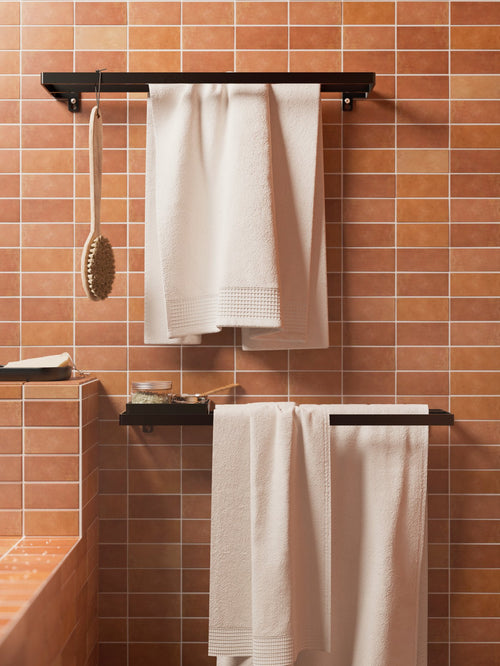 Bathroom shelves & towel rails