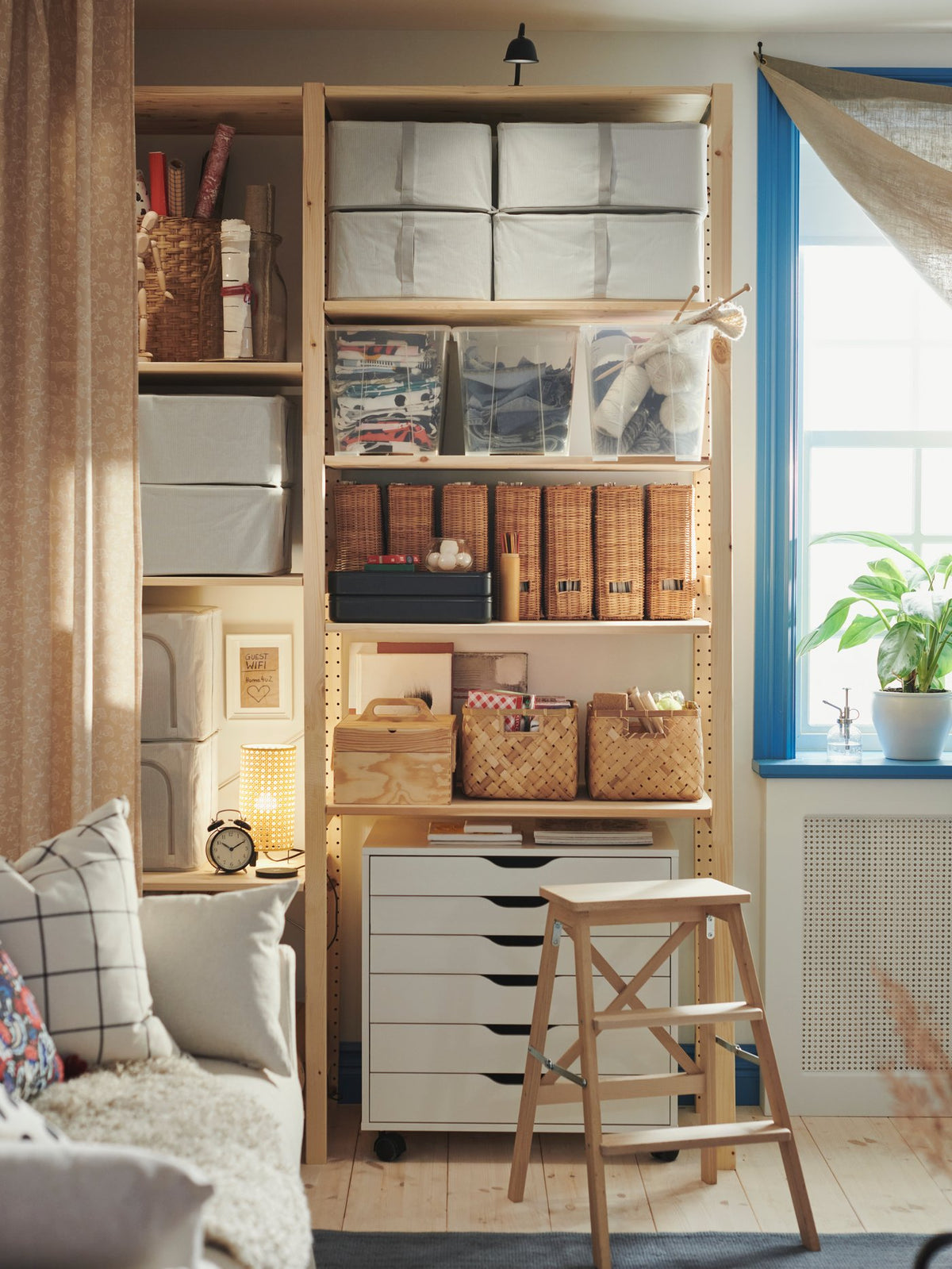 A traditional office that turns into a games room