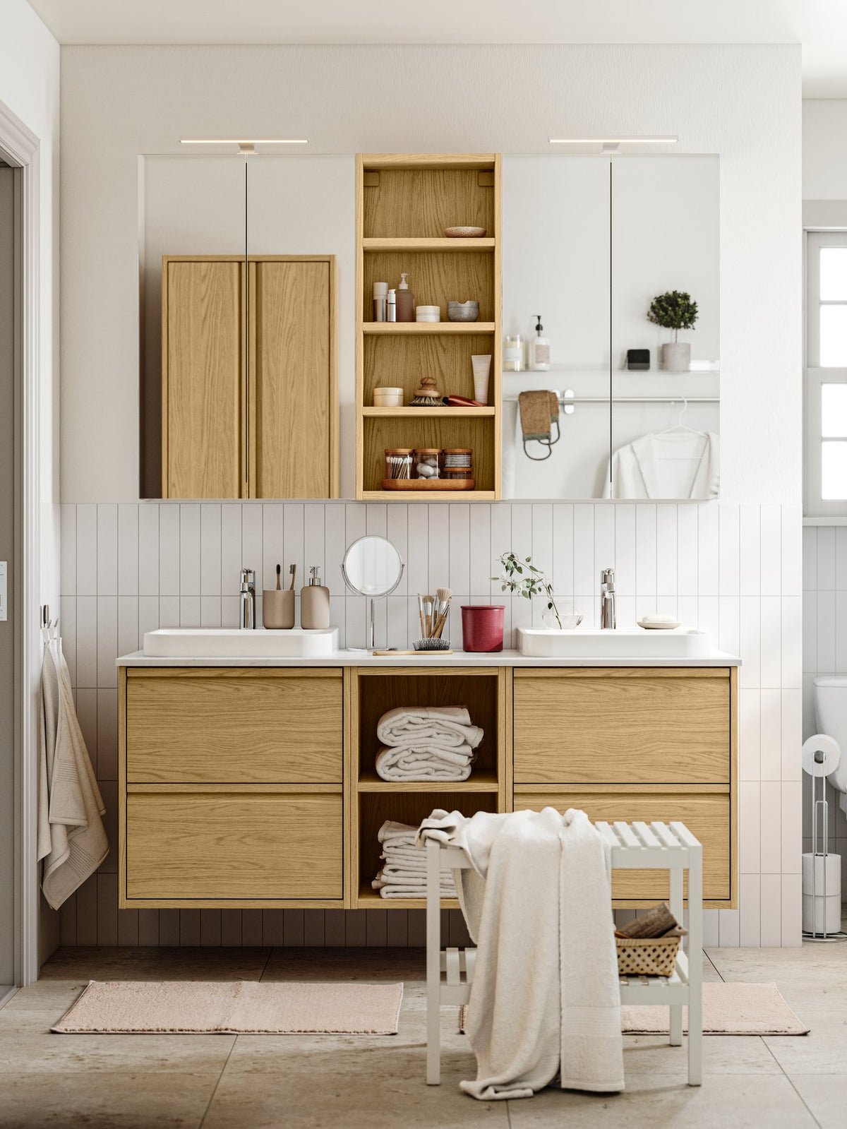 Ideas for a Scandinavian style bathroom