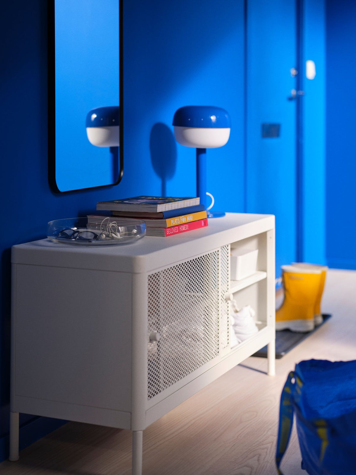 A modern hallway on a small budget