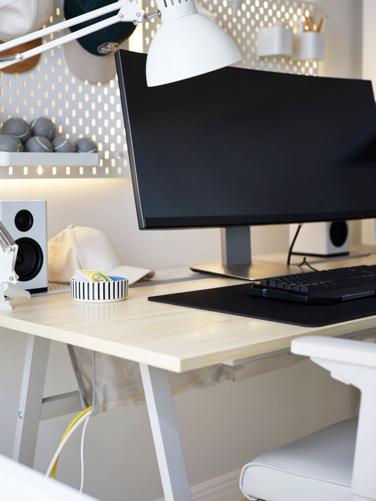 Fitting a gaming room into a small space
