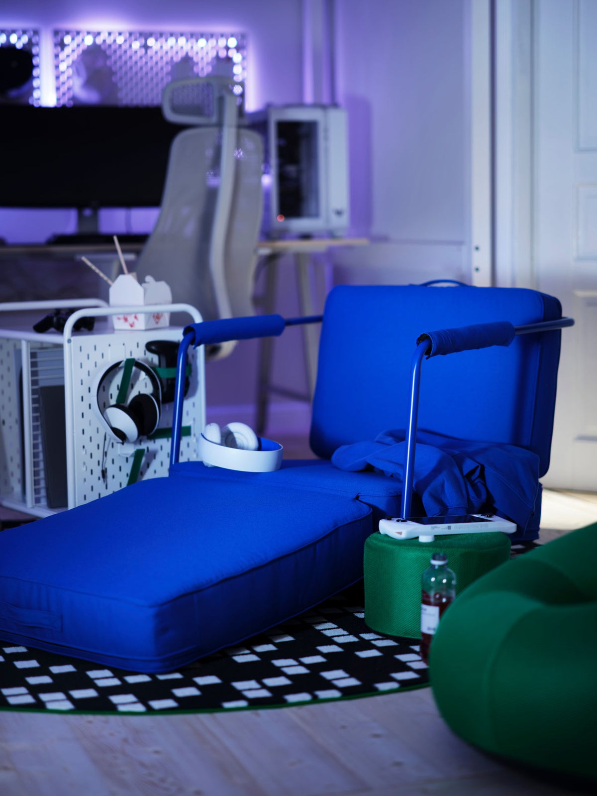 Fitting a gaming room into a small space