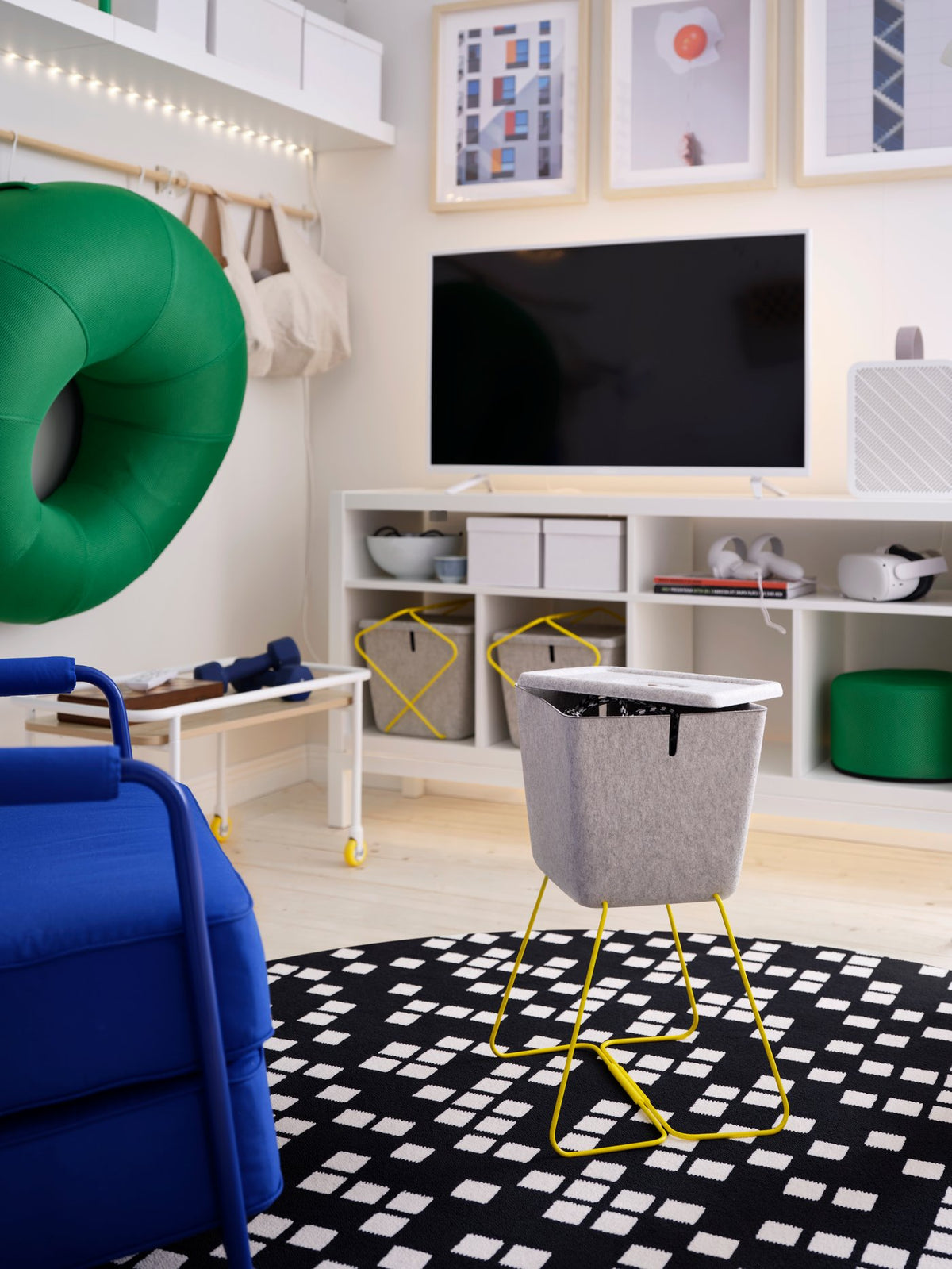 Fitting a gaming room into a small space
