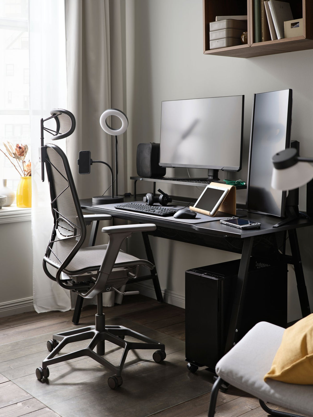A modern gaming room for peak performance