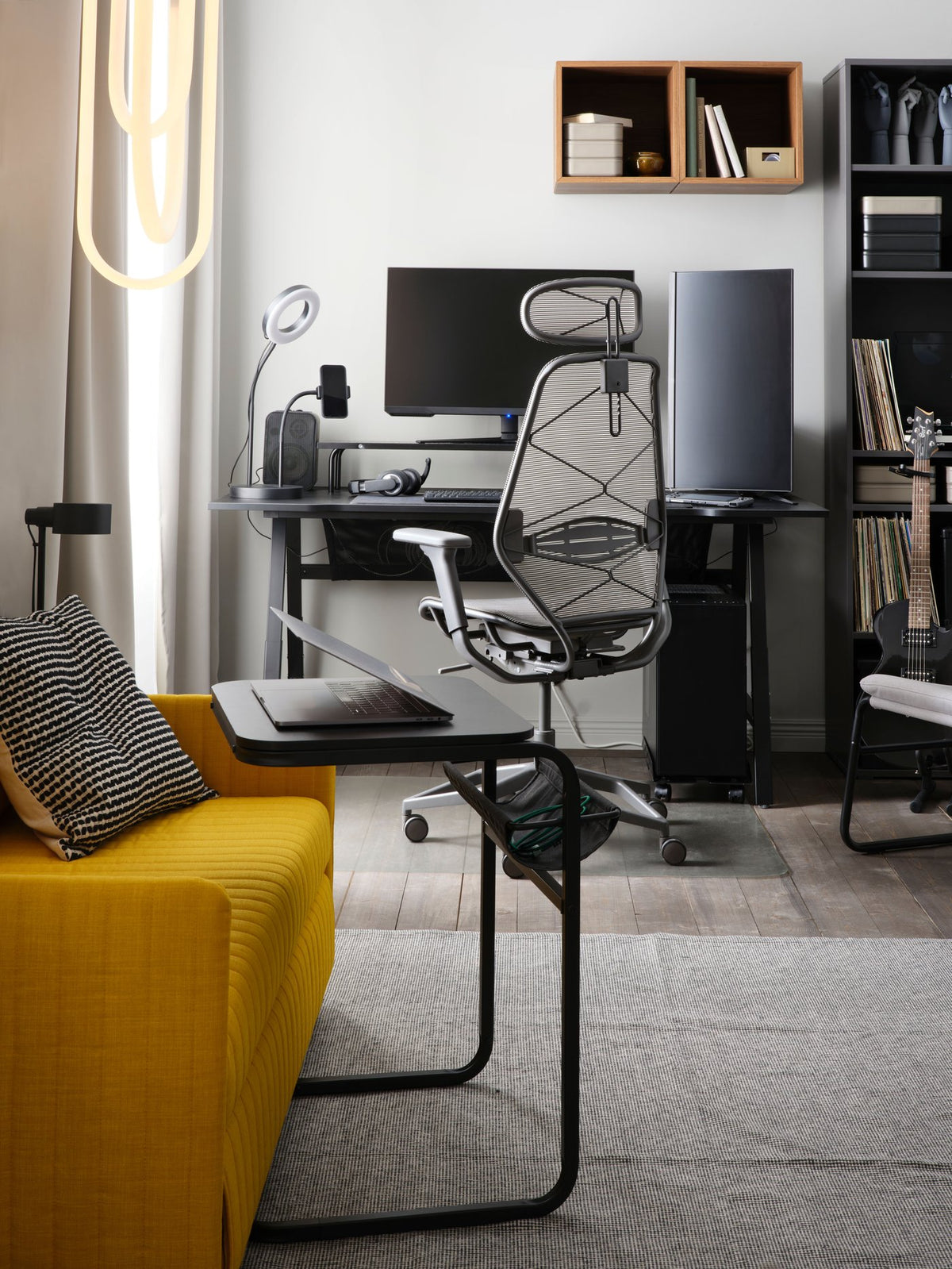 A modern gaming room for peak performance