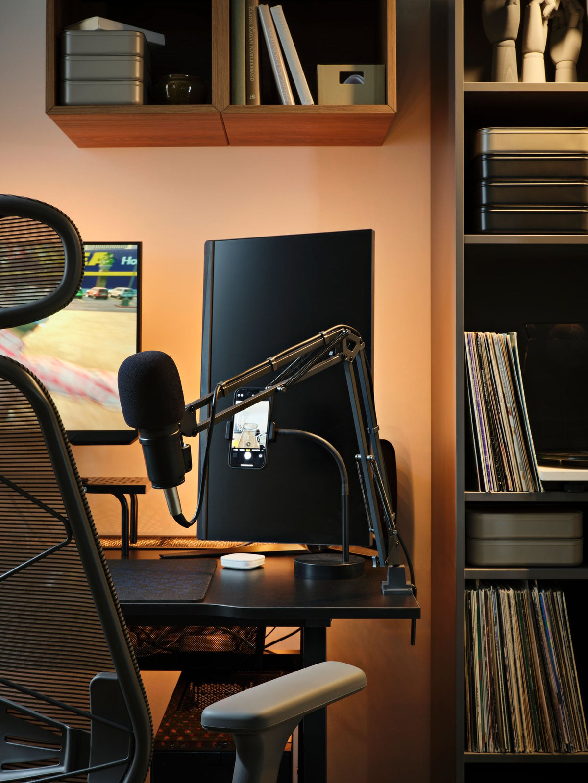 A modern gaming room for peak performance