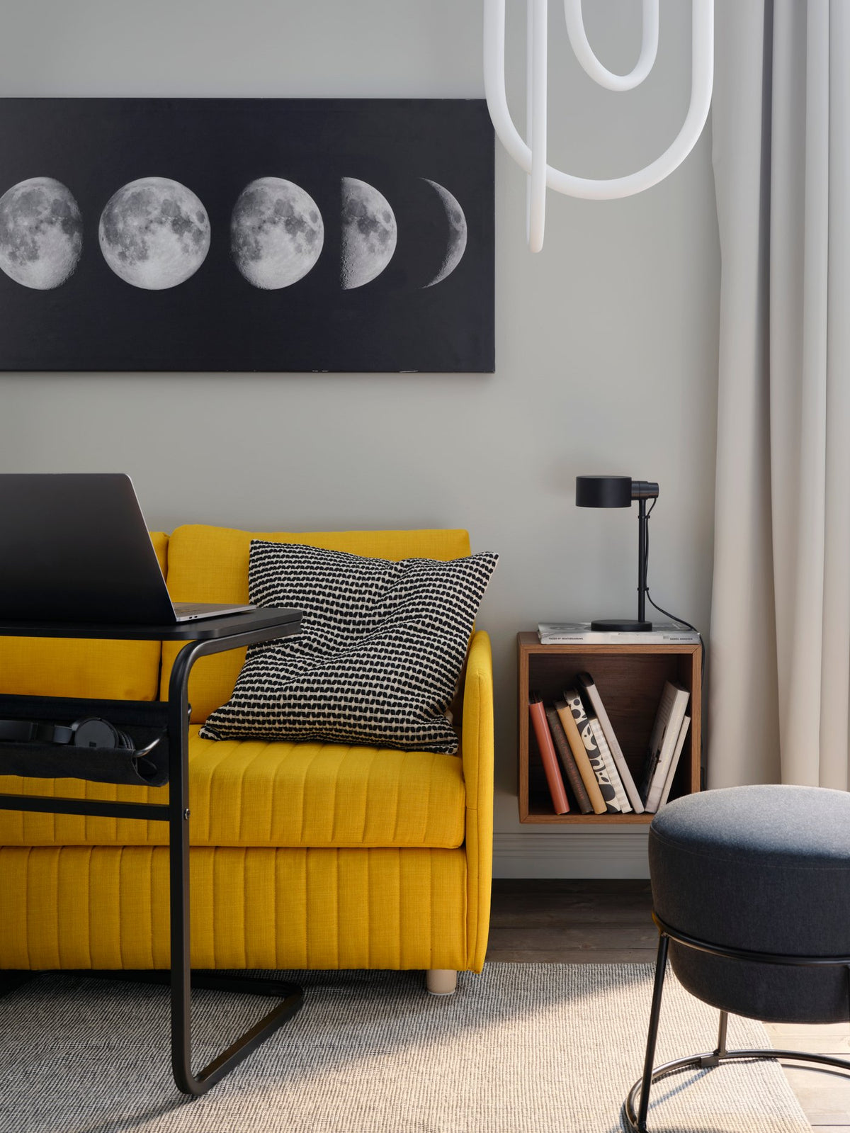A modern gaming room for peak performance