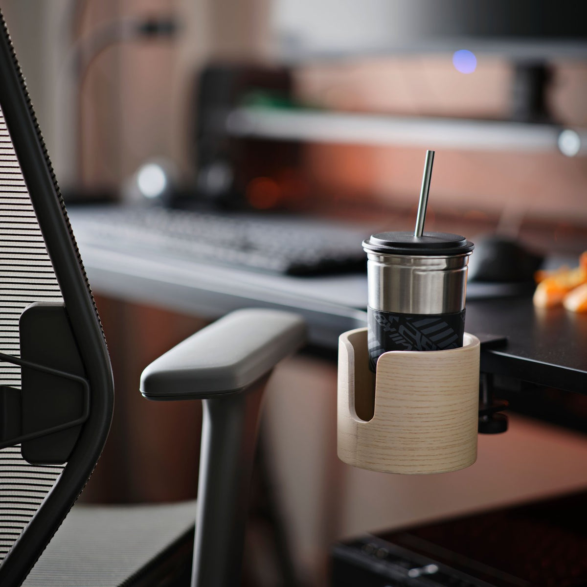 A gaming setup built for total comfort