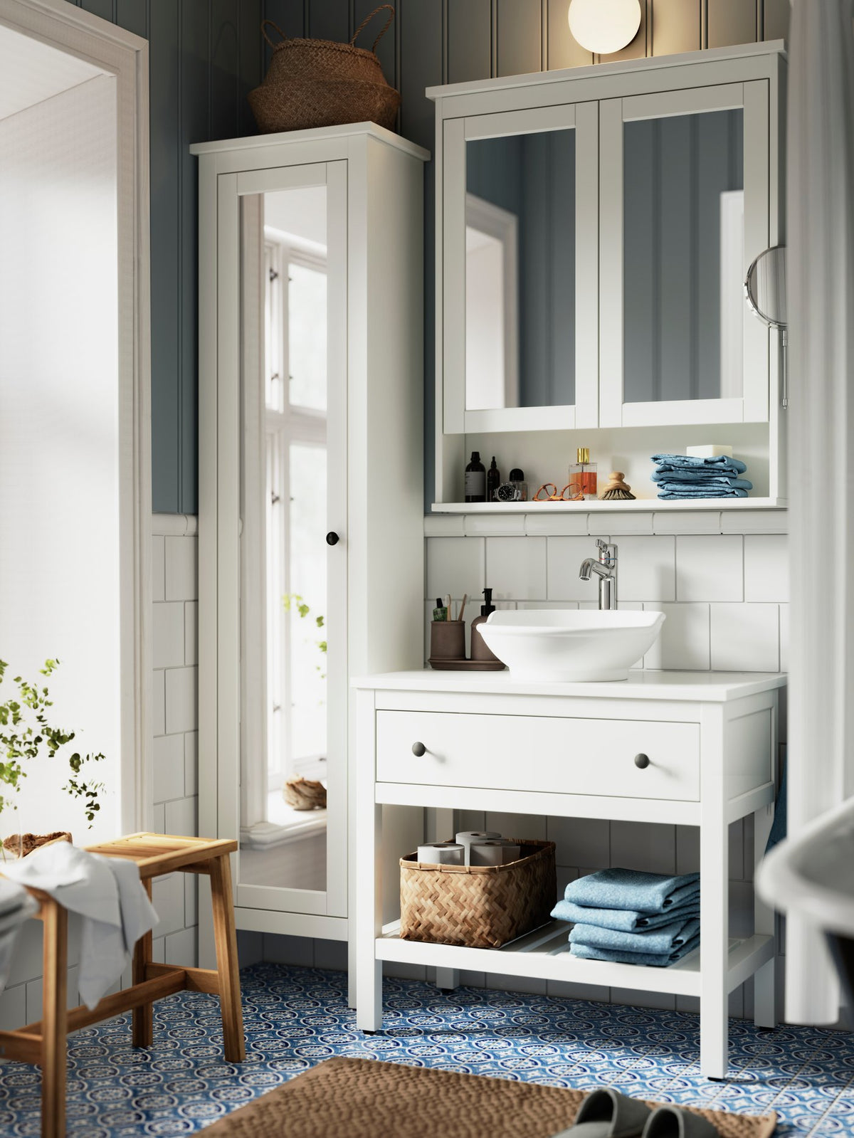 Ideas for a Scandinavian style bathroom