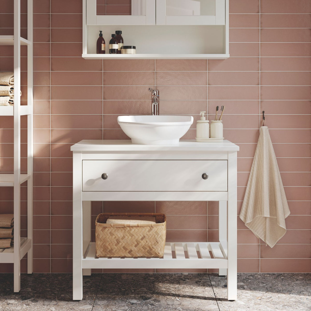 Ideas for under-basin storage