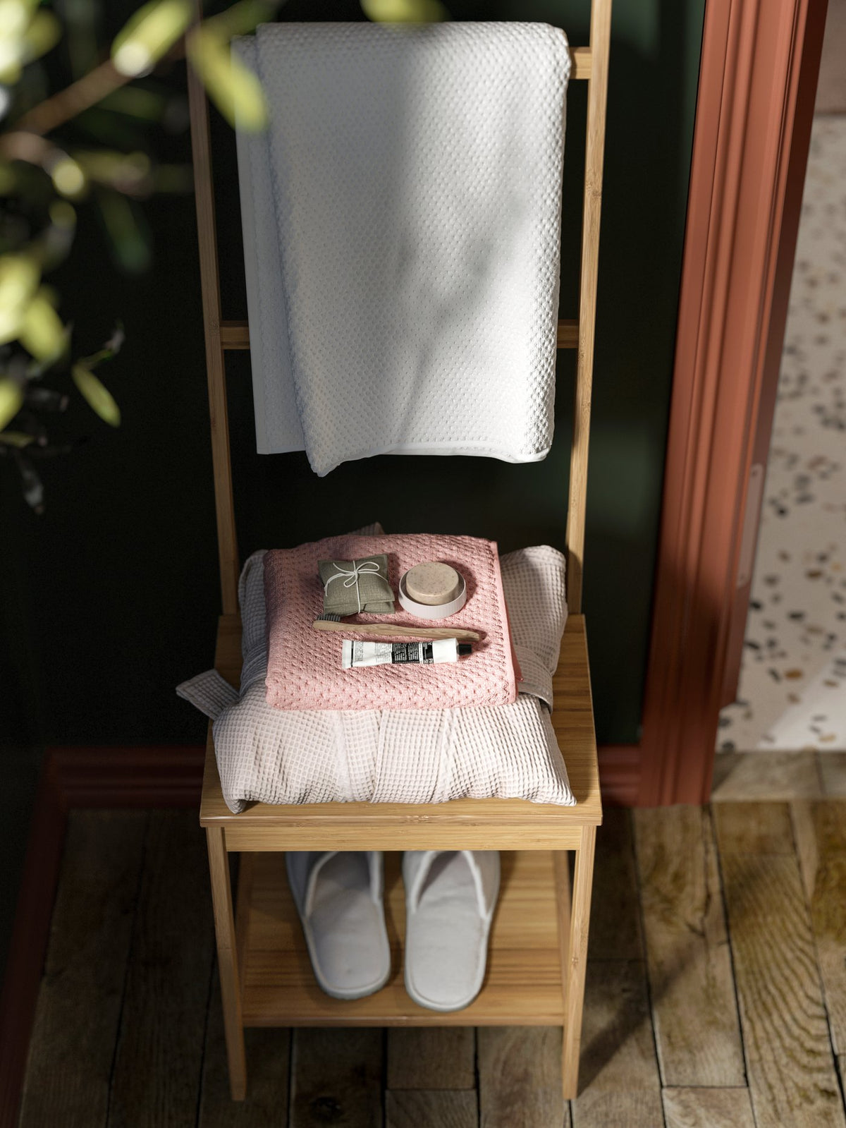 Display guest towels with style