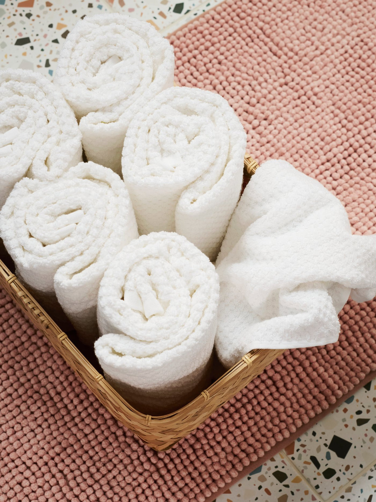 Display guest towels with style