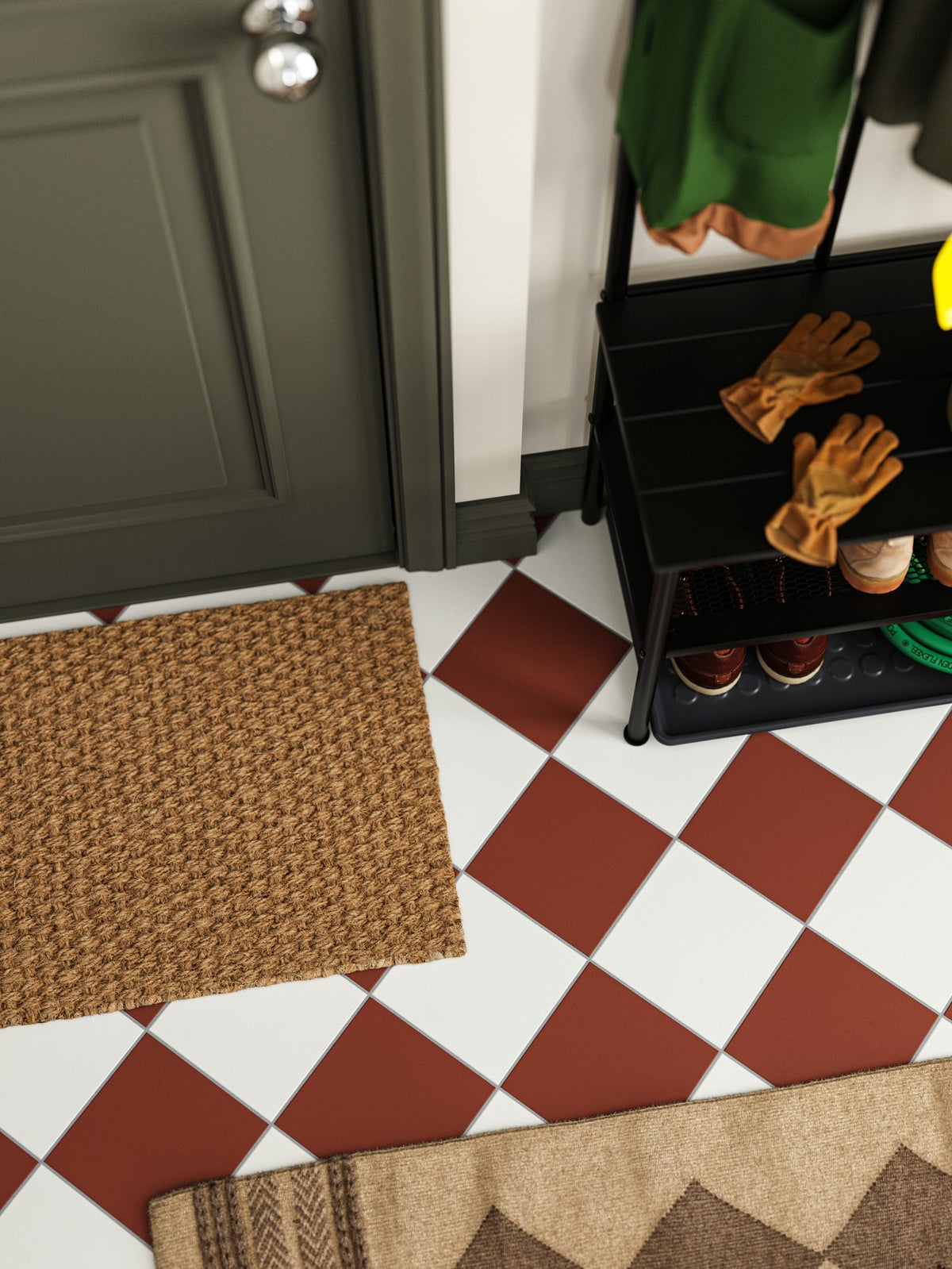 A truly welcoming hallway