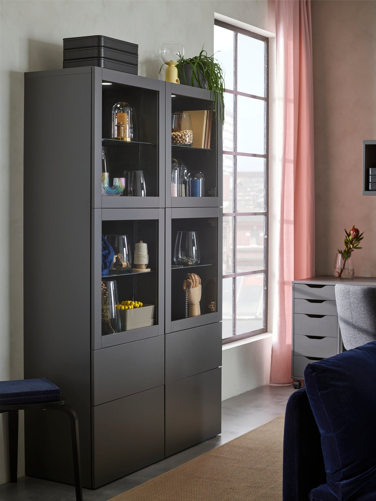 A modern, creative space with an industrial edge
