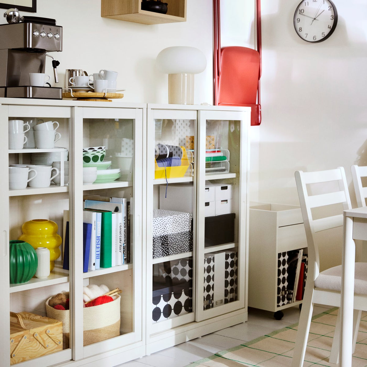 Compact and flexible, ready to become a workspace
