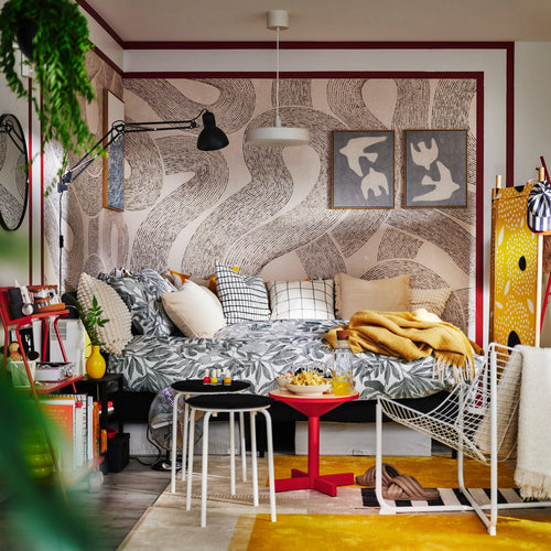 A rental bedroom that never sleeps