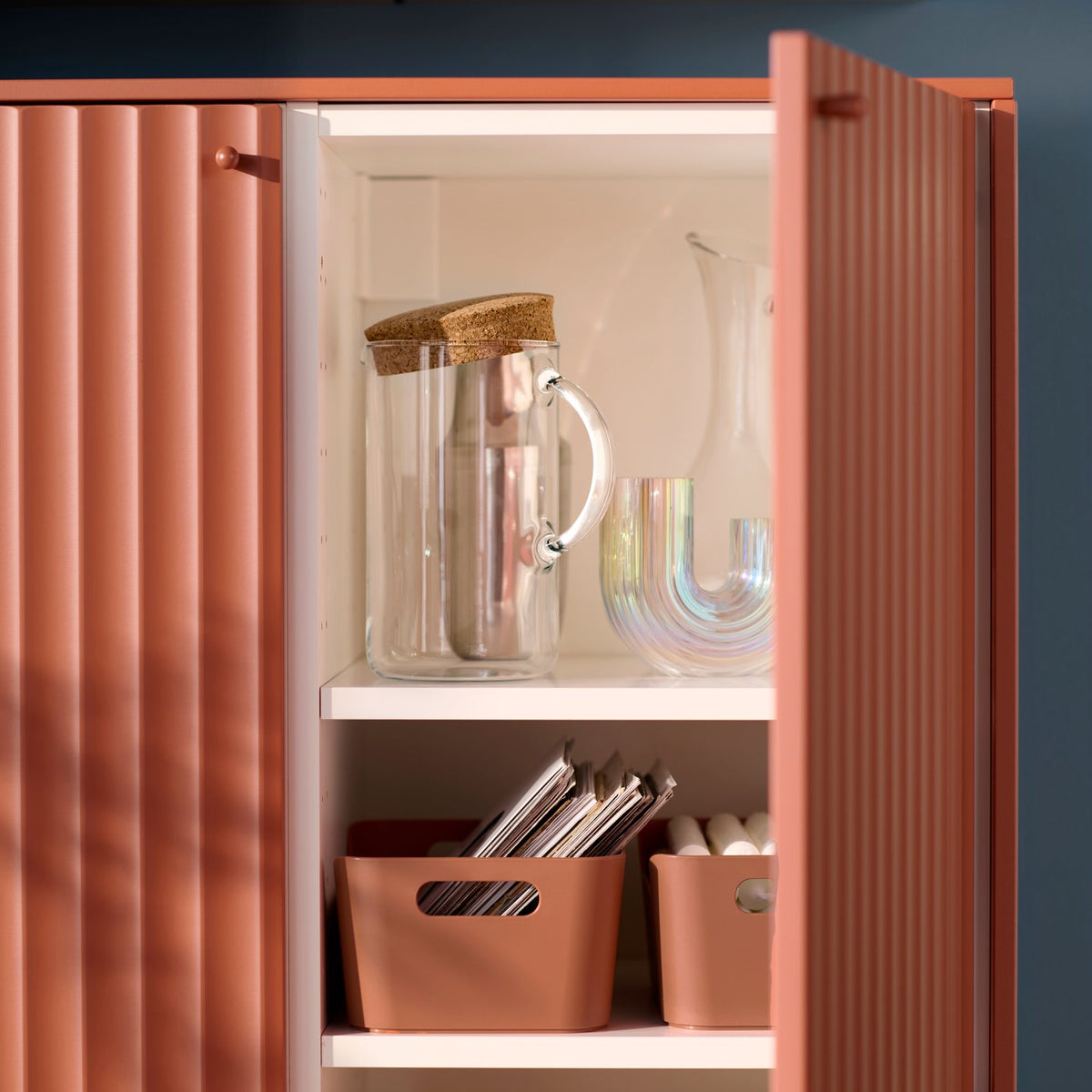 Your own style in rust, oak and blue tones