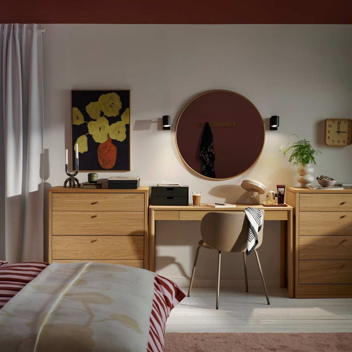 A bedroom that feels considered