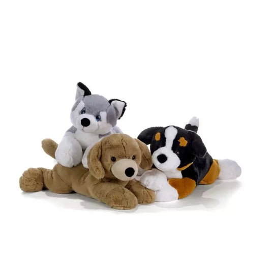 3 ASSORTED DOGS - L.48 CM