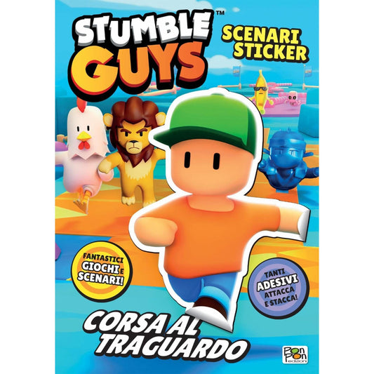 Toys Stumble Guys. Sticker scenarios. Race to the finish line
