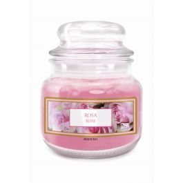ROSE PETAL SCENTED CANDLE 25 H SUGAR