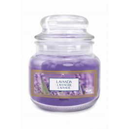 LAVENDER PETALS SCENTED CANDLE 25 HOURS SUGAR BOWL SMALL
