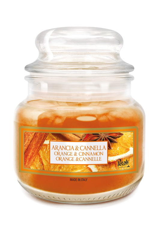 SMALL JAR 25 HOURS ORANGE&CINNAMON