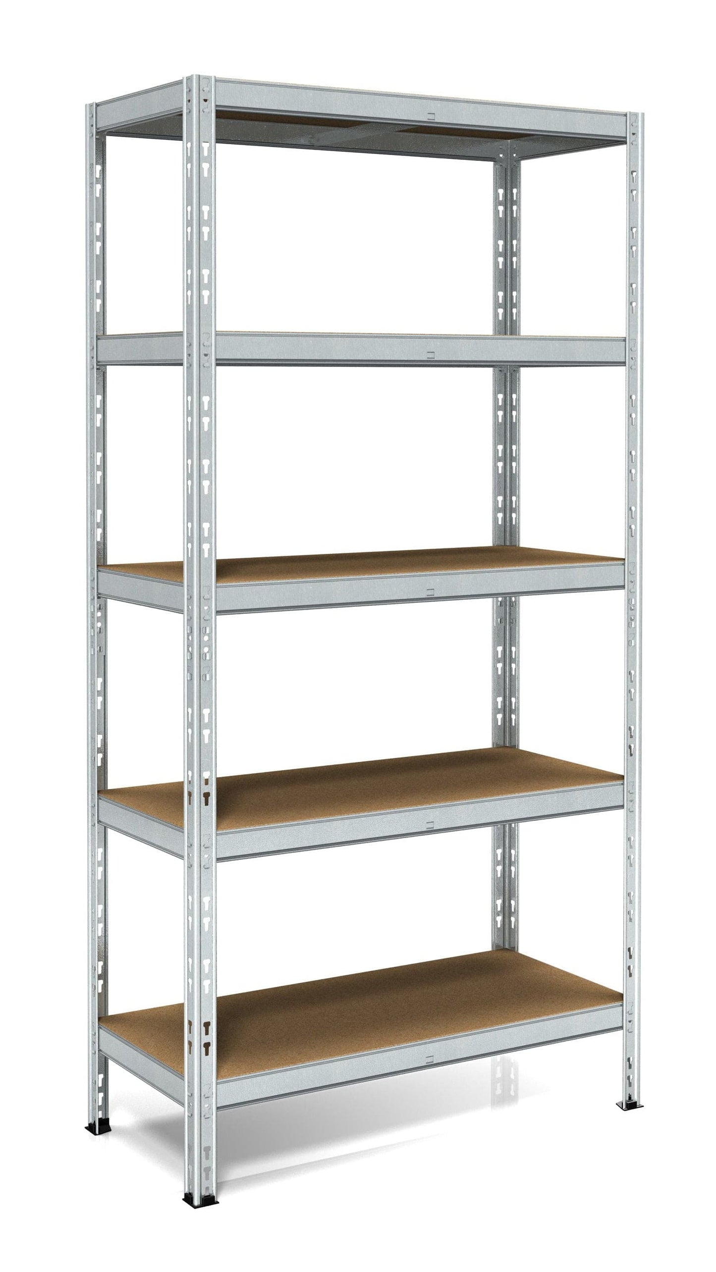 Bricocenter SCAFFALE POKERINO 5 RIPIANI 265KG PER PIANO 90x45xh180 ZINCATO