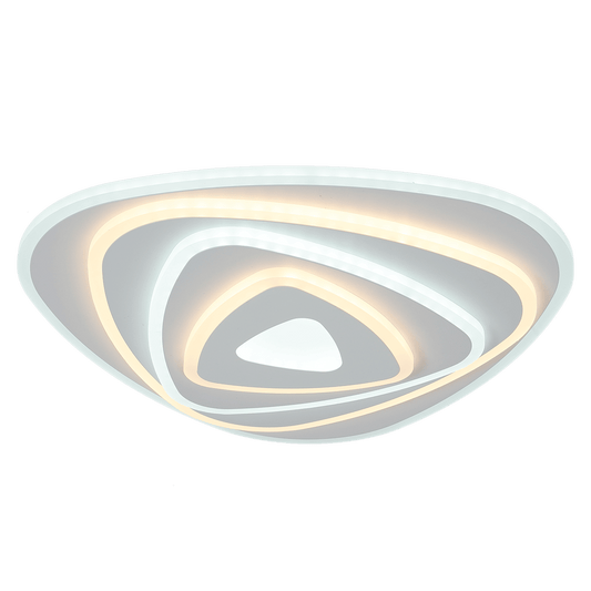 Sasha white ceiling light, 40 cm diameter, 30W LED, natural light