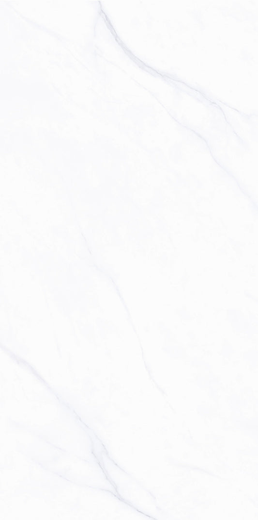 60x120cm Calacatta Lumina tile in rectified, polished porcelain stoneware – 1.44m²