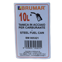 STEEL FUEL CANISTER W/PROL LT10
