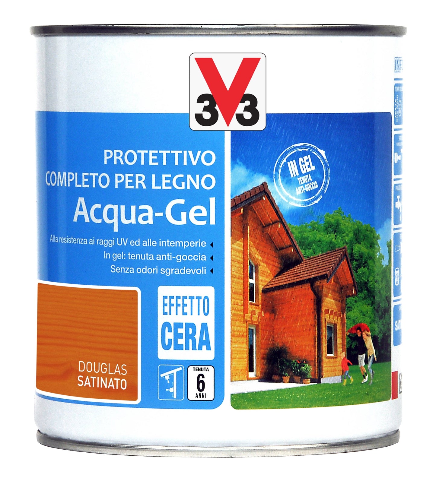 Bricocenter WOOD IMPREGNATING AGENT WATER GEL DOUGLAS 750ML